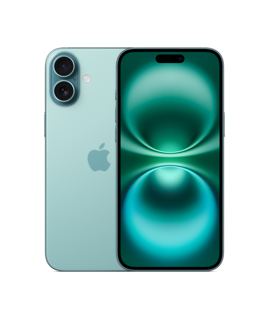 iPhone 16 Plus 128 ГБ, бирюзовый