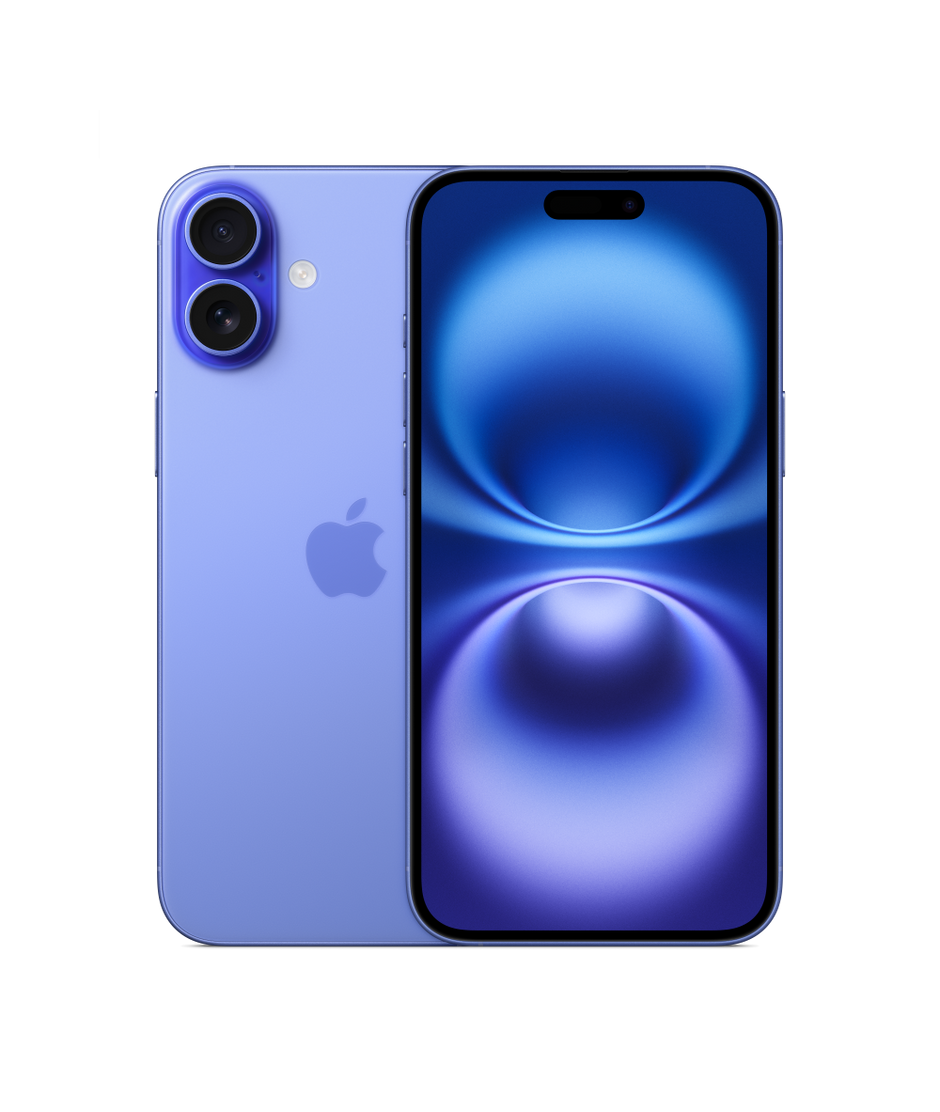 iPhone 16 Plus 128 ГБ, ультрамарин