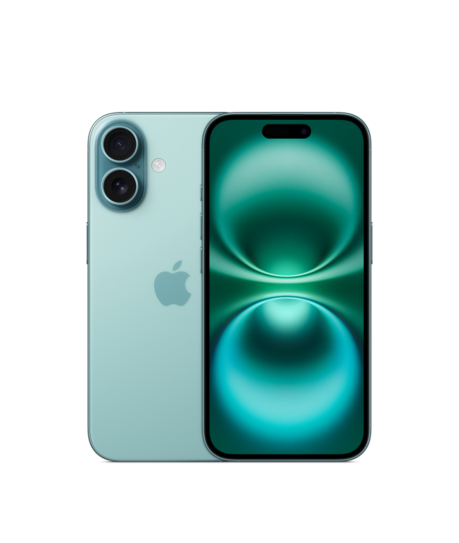 iPhone 16 128 ГБ, бирюзовый